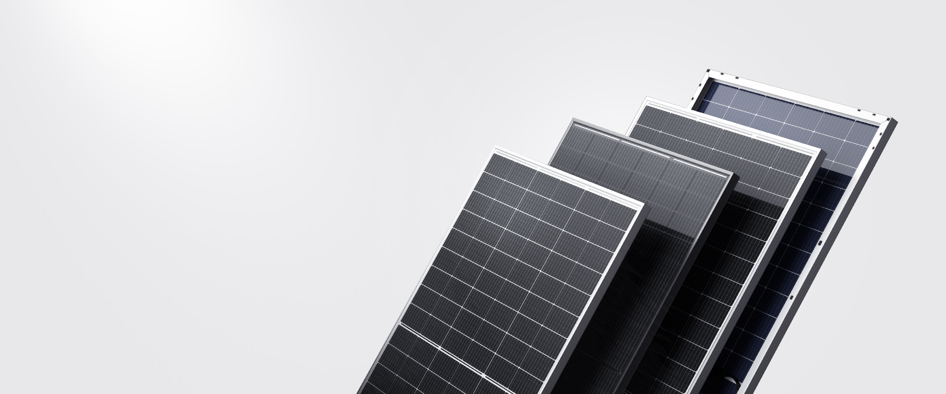 A selection of photovoltaic panels